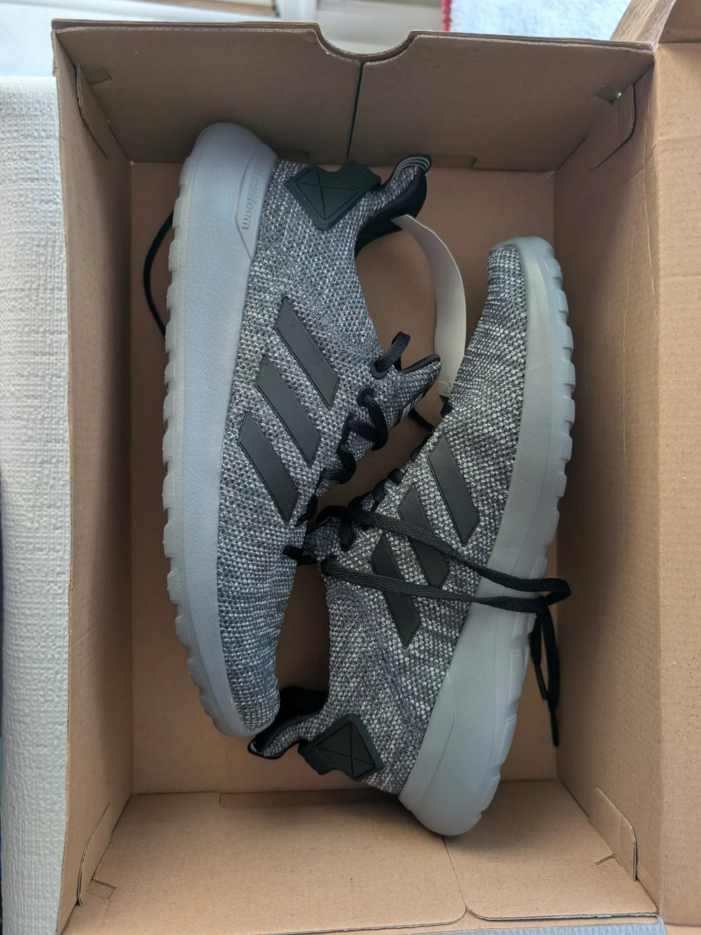 Adidas Men’s Cloudfoam Lite Racer - Gray/Black